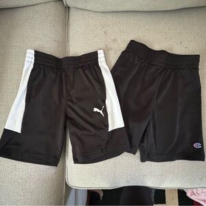 Puma & Champion Boys Shorts Bundle EUC Size 5